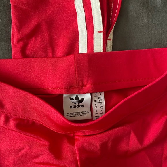 Adidas Originals Track Suit Joggers Small Hot Pink - Picture 2 of 3